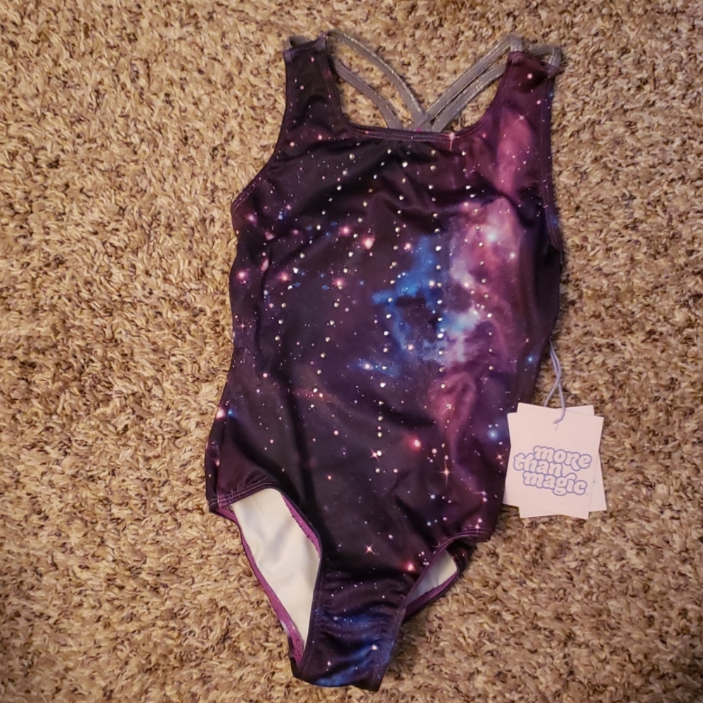 NWT girls gymnastics leotard size 6 From Target